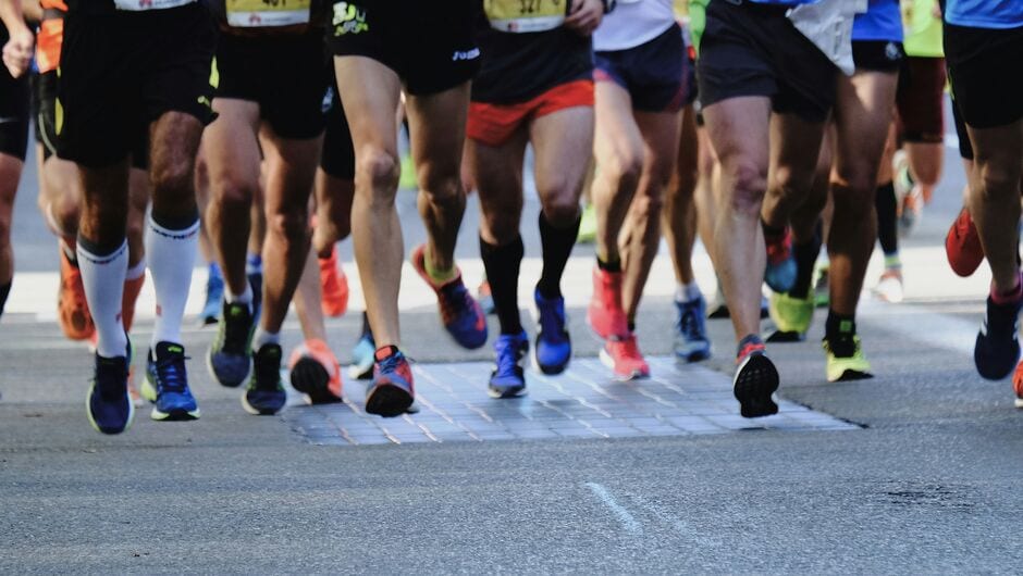 Alt text: Marathon runners in NYC